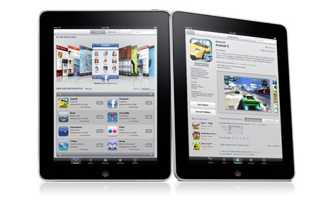 Apple iPad med touch-teknologi