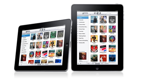 Apple iPad med berøringsfølsom IPS skærm