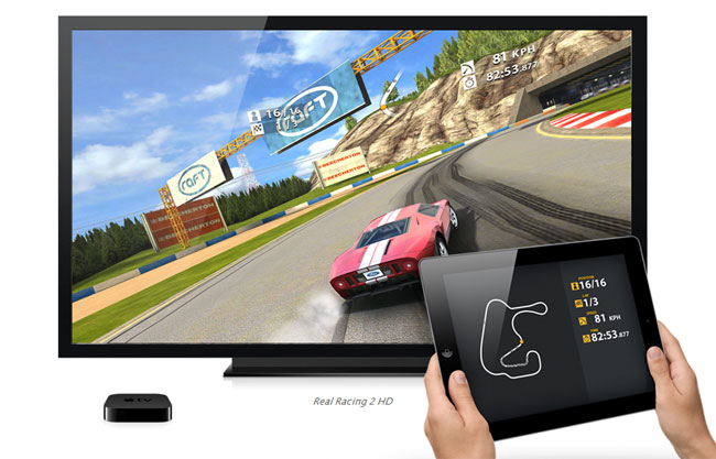 AirPlay Mirroring gør Apple TV til en spilkonsol