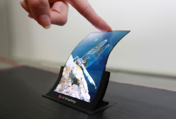 LGs 5-tommer bøjelige OLED-skærme skal bruges i smartphones