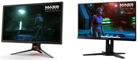 Asus Acer HDR-monitors