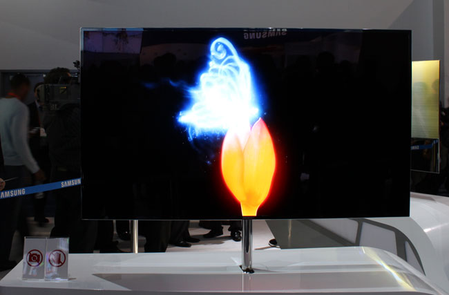 Samsungs 55-tommer OLED-TV