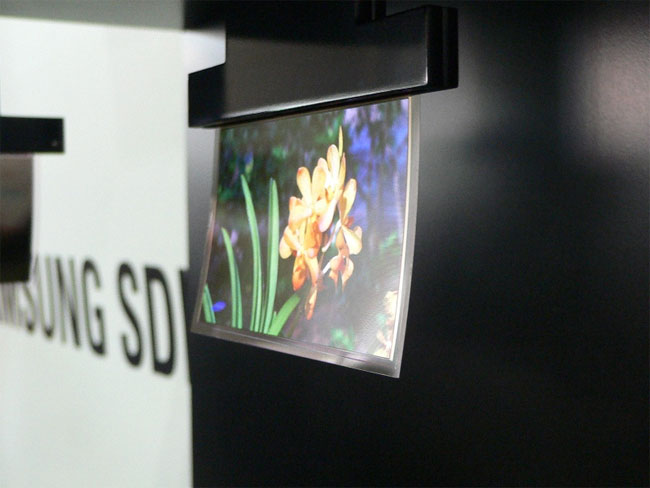 OLED-skærme kan blive tyndere end 0,05 mm