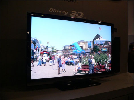 Sharp 3DTV med indbygget 3D Blu-Ray