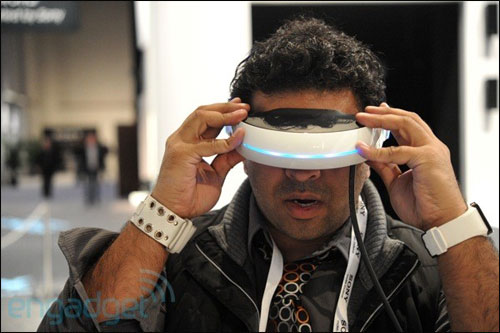 Sony 3D-hjelm, Source: Engadget