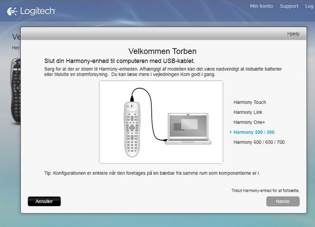 Logitech Harmony Touch test