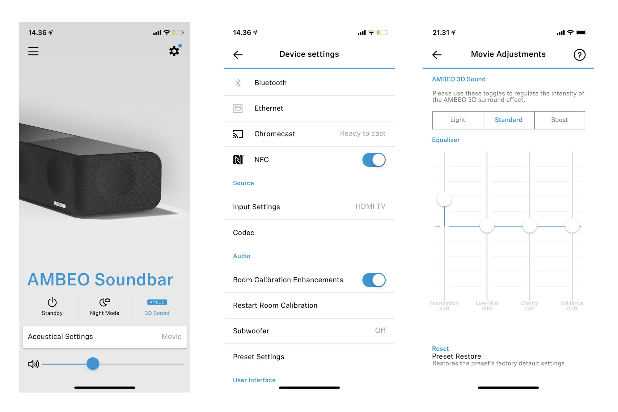 Sennheiser Ambeo Atmos soundbar Sennheiser Ambeo Atmos soundbar