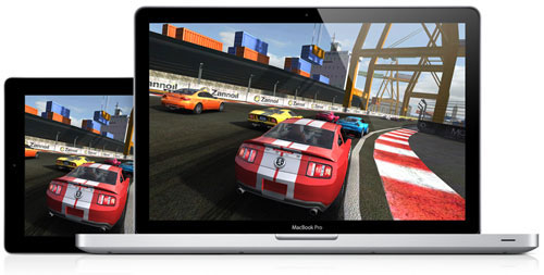 AirPlay Mirroring vil tale sammen med Game Center