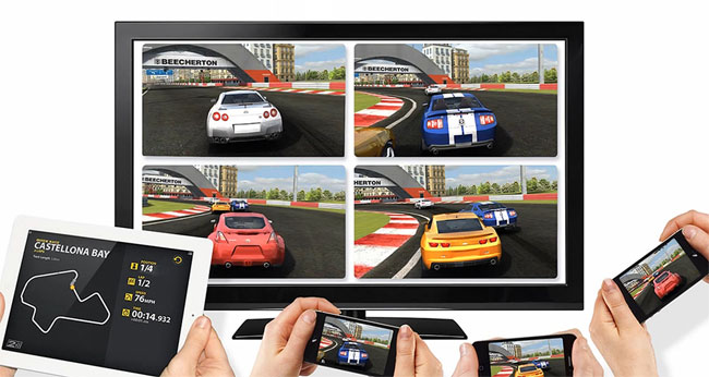 Klik for større billede AirPlay på Apple TV klarer nu multi-player spil
