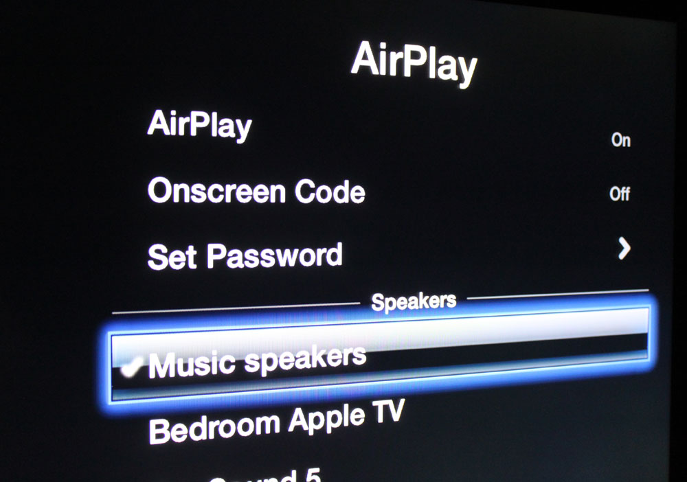 Apple TV trådløs lyd tv til FlatpanelsDK