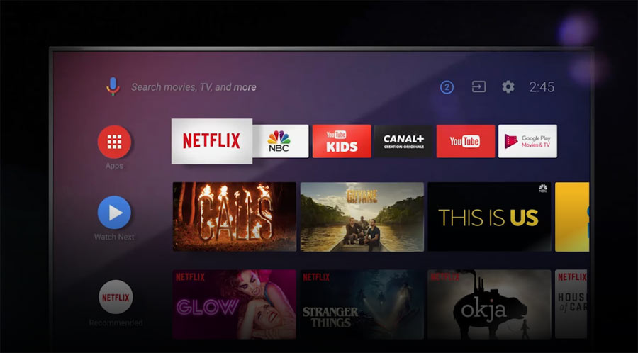 Android TV ny brugerflade alt=