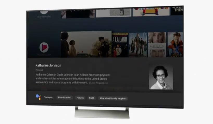 Ny brugerflade p&aring; Android TV