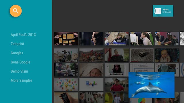 Android TV picture-in-picture