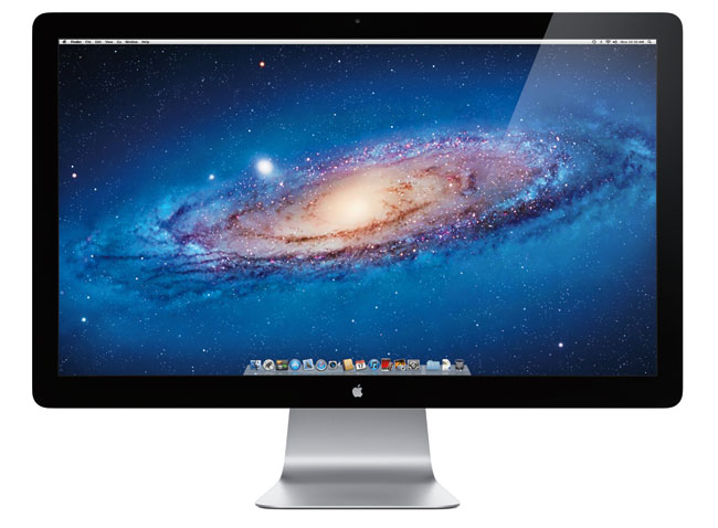 Apple 27” LED Cinema Display med Thunderbolt