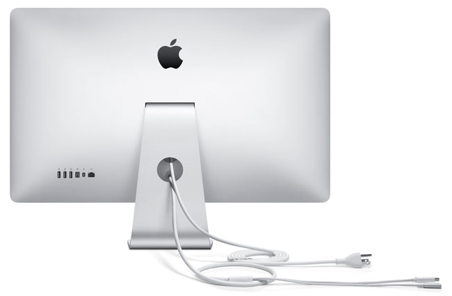 Apple 27” LED Cinema Display med Thunderbolt