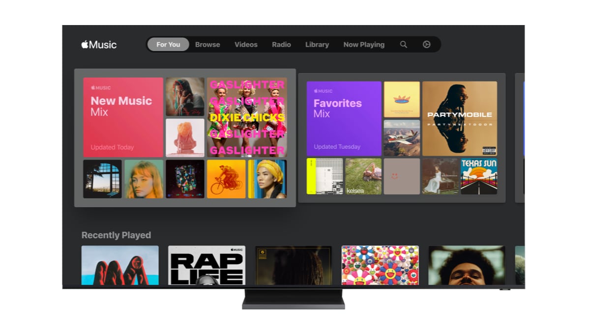 Apple Music Samsung TV