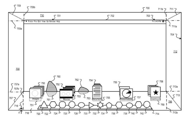 Apple har tidligere leget med tanken om en 3D-menustruktur i OS X