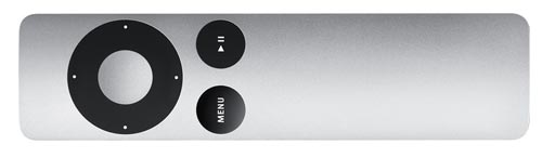 Den nuværende Apple-fjernbetjening