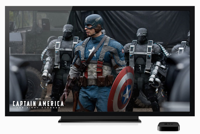 Den nye Apple TV med 1080p