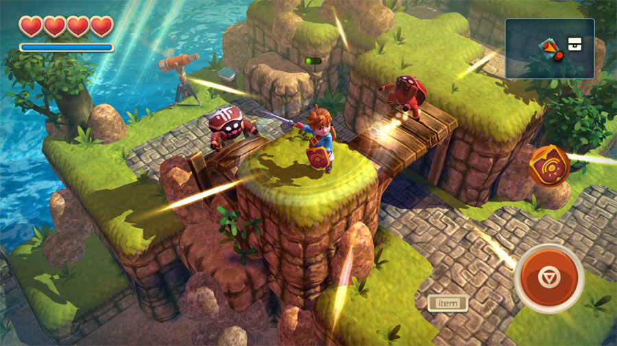 Oceanhorn på Apple TV