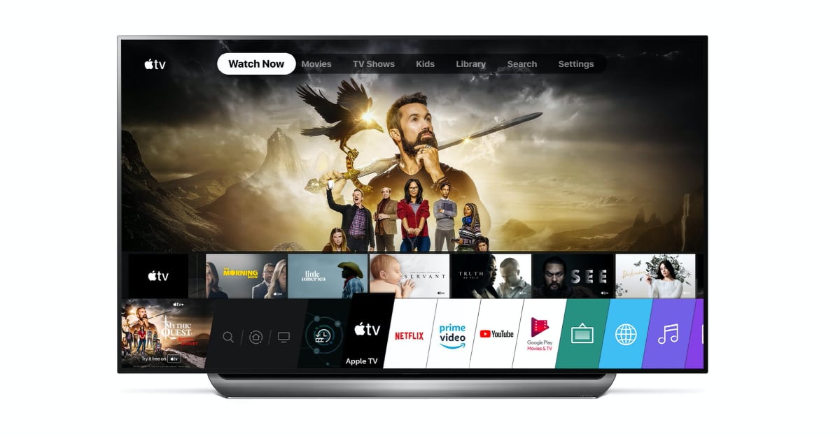 Apple TV app på LG TV