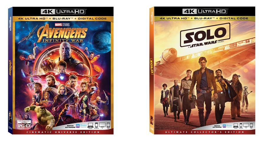 Avengers: Infinity War og Solo: A Star Wars Story Avengers: Infinity War og Solo: A Star Wars Story