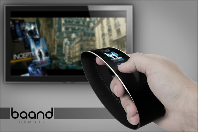 band remote-koncept til Smart TV