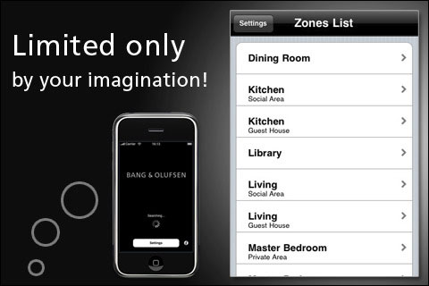B&O App til iPhone og iPod