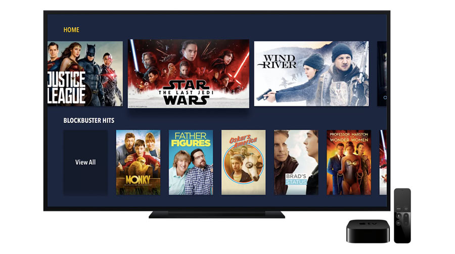 Blockbuster Apple TV 