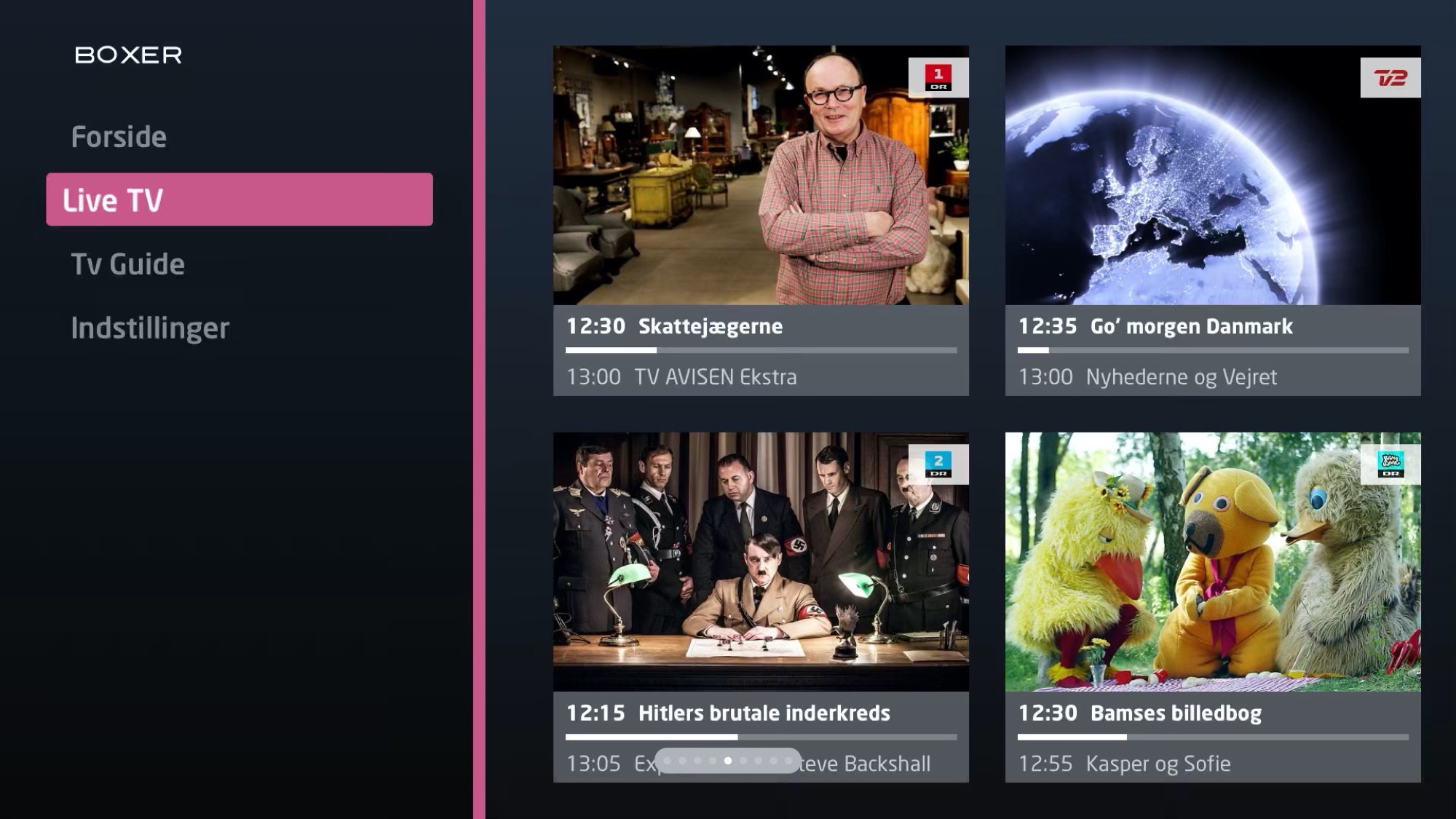 Boxer klar på TV -