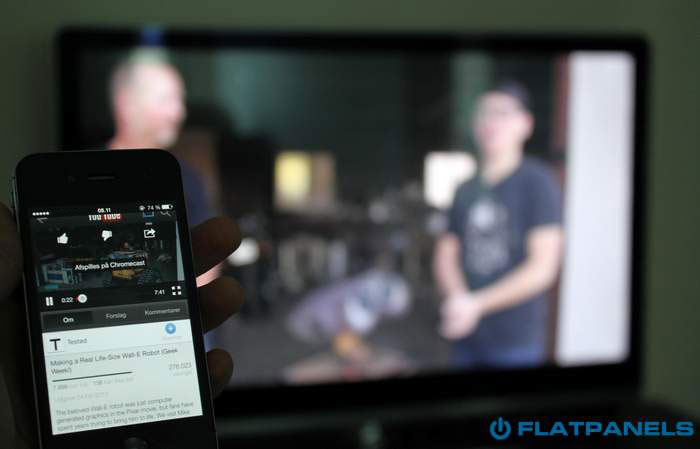 Google Chromecast test