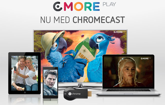 Chromecast hos C More