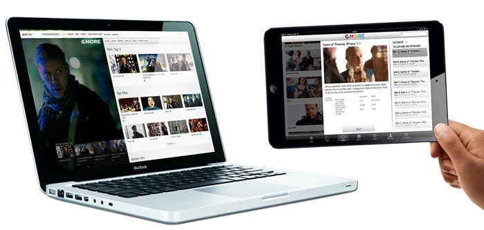 Klik for større billede C More Play på iPad