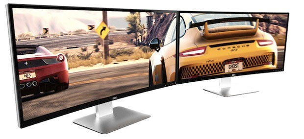 Dell U3415W buet skærm Dell U3415W buet skærm