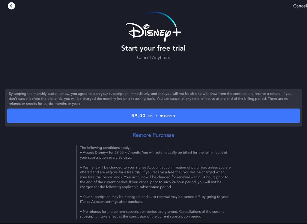 Disney+ i Danmark Disney+ i Danmark