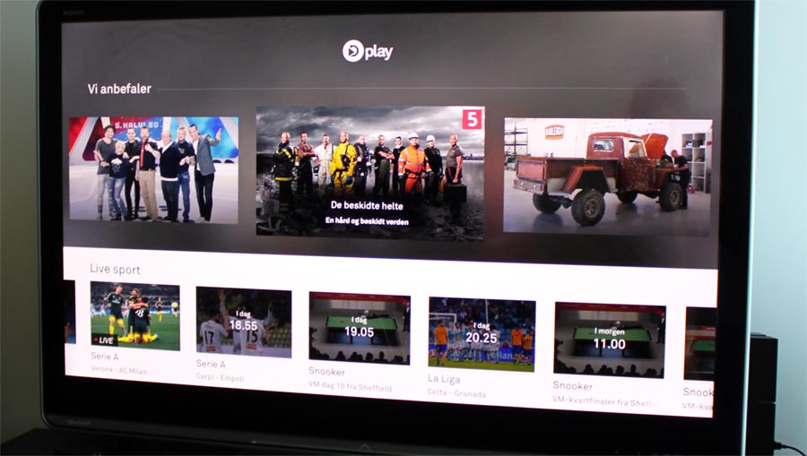 Dplay på Apple TV