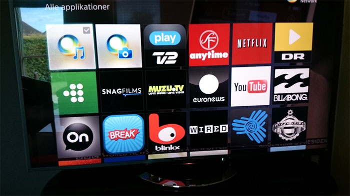 DR TV app på Sony Smart TV, billede af jesperb-64 DR TV app på Sony Smart TV
