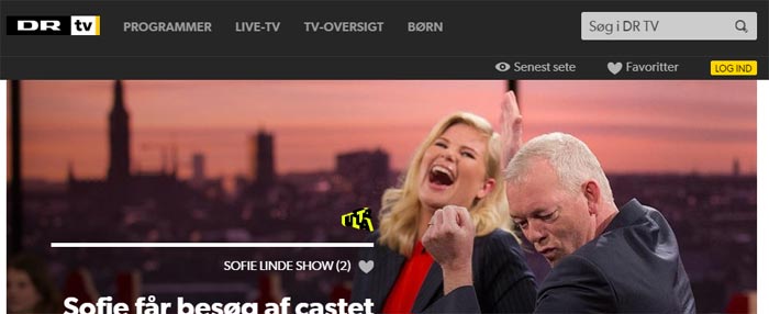 DR TV med login