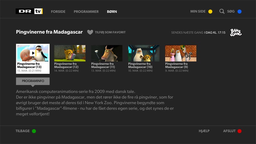 DR TV på Panasonic TV DR TV på Panasonic TV