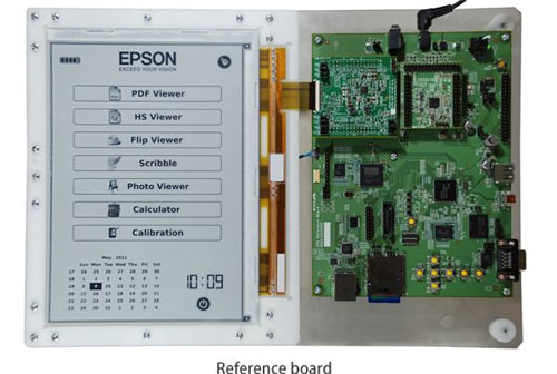 Klik for større billede E Ink 2400x1650 pixel ePaper panel