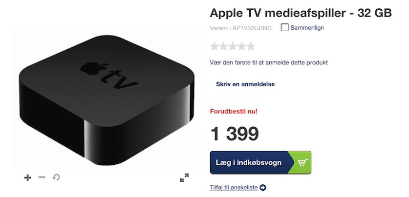 nikkel Afgift Ristede Dansk pris på ny Apple TV-boks afsløret af Elgiganten - FlatpanelsDK