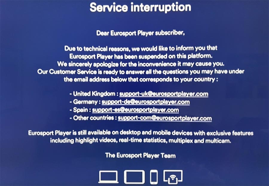 Eurosport Player