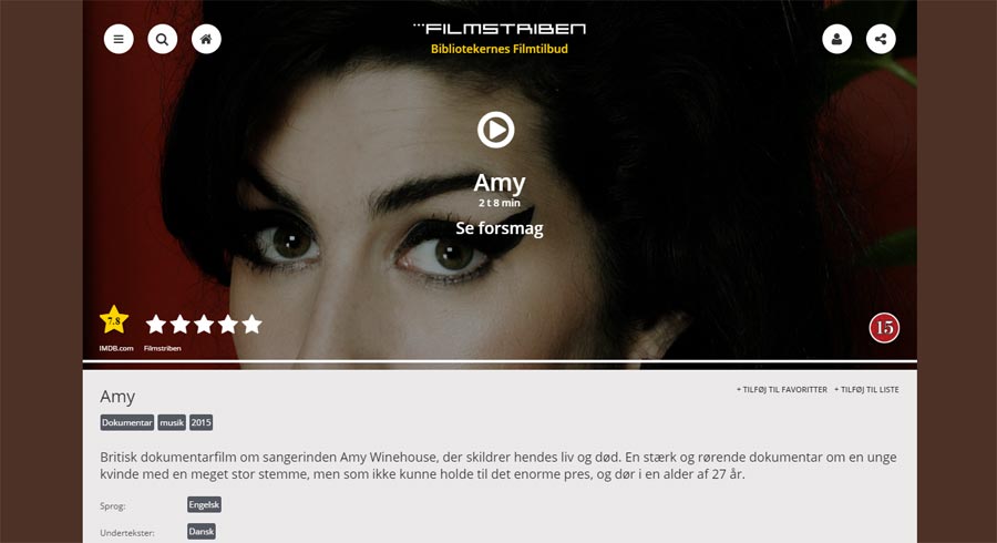 Filmstriben PC