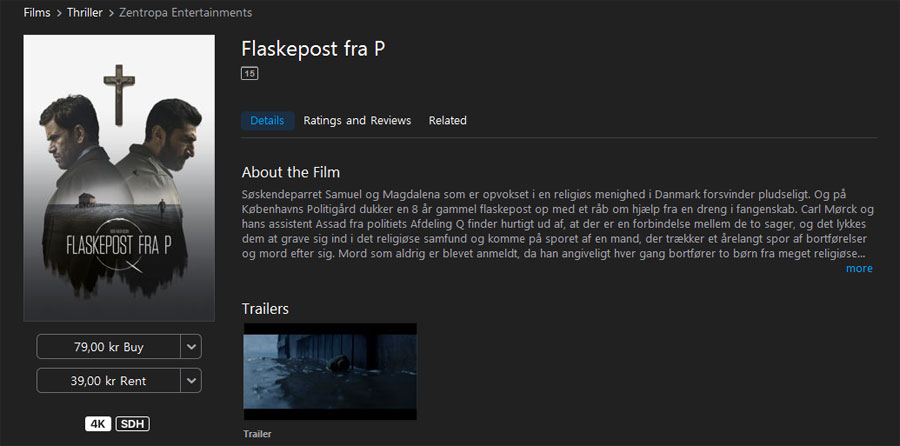 Flaskepost fra P Flaskepost fra P