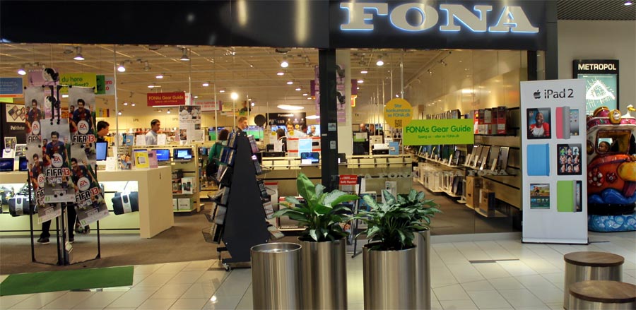 Fona skærer kraftigt kun 8 butikker forbliver åbne - FlatpanelsDK