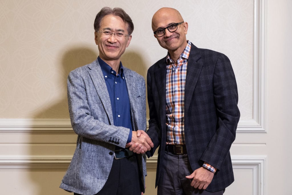 Sony og Microsoft spil-samarbejde Sony og Microsoft spil-samarbejde