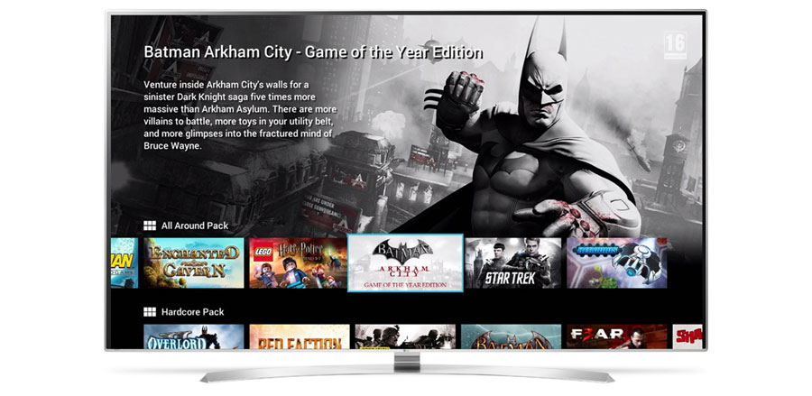 GameFly på LG webOS