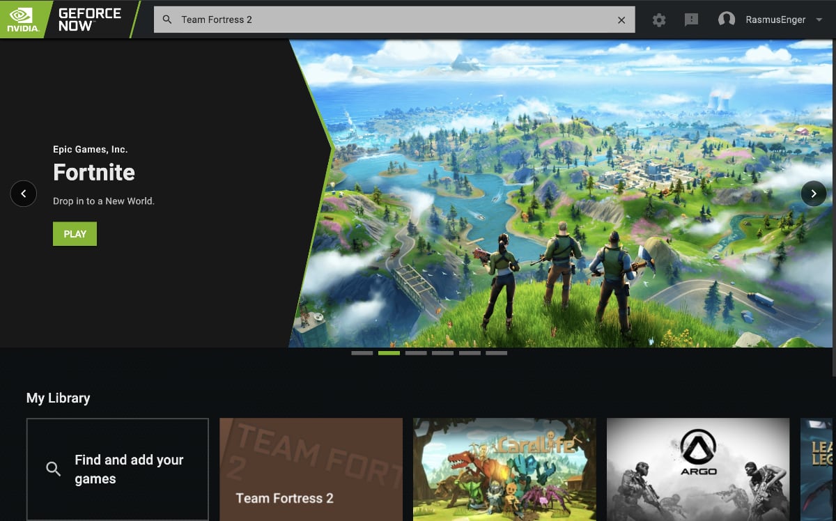 Nvidia GeForce Now Nvidia GeForce Now