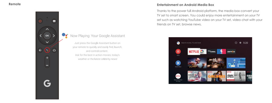 Google Android TV dongle Google Android TV dongle