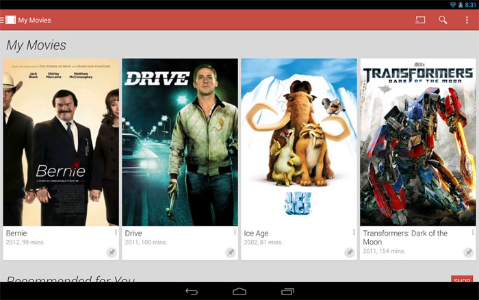 Google Play FIlm